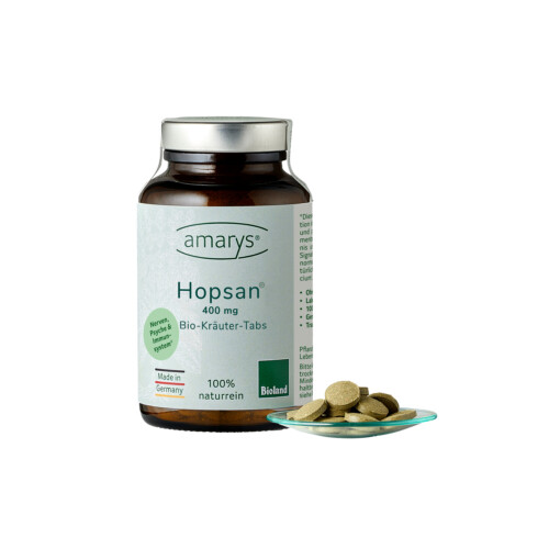 hopsan®bio kräuter tabsfür nerven, psyche & immunsystem
